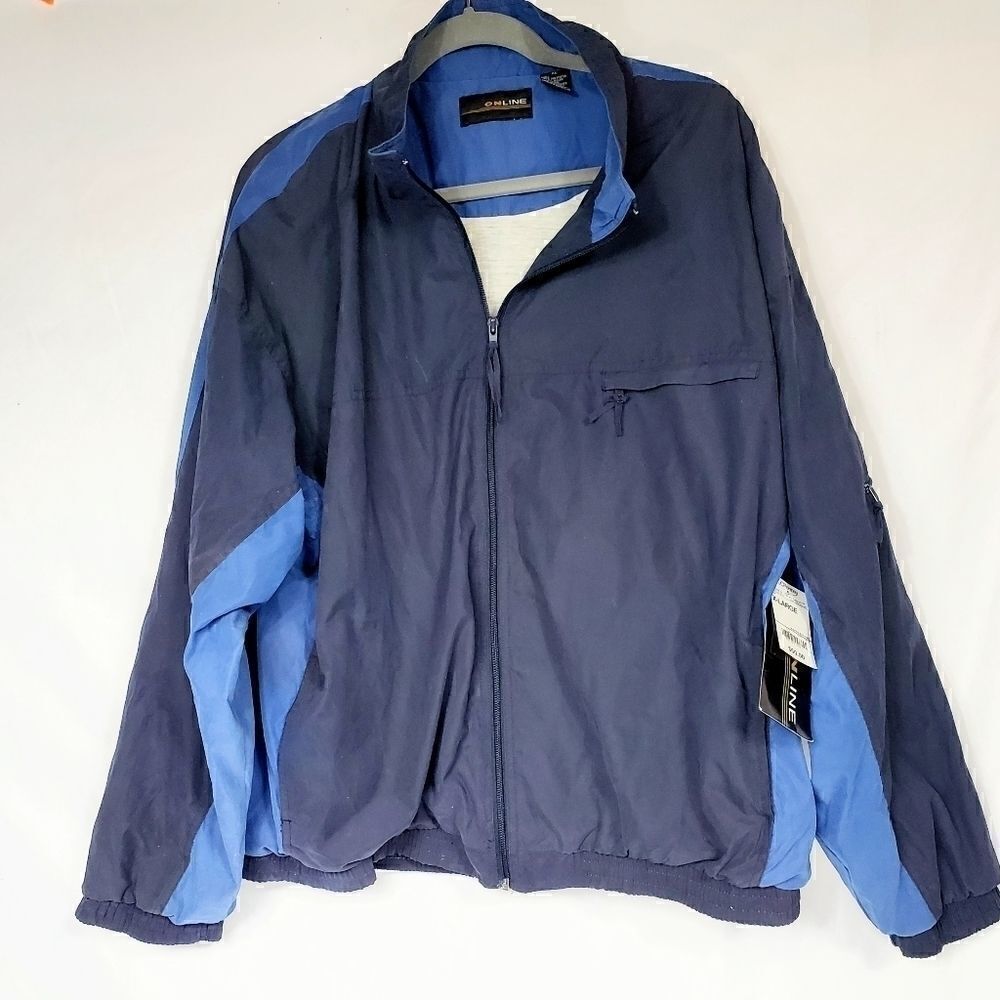 Men's Online Lightweight Navy Jacket XL